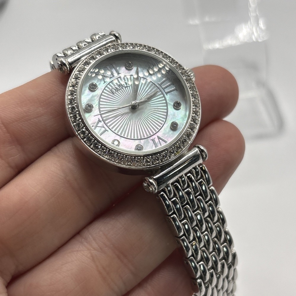 Women's DMQ CZ‎ Silver Tone Watch, 11665 - Picture 2 of 8